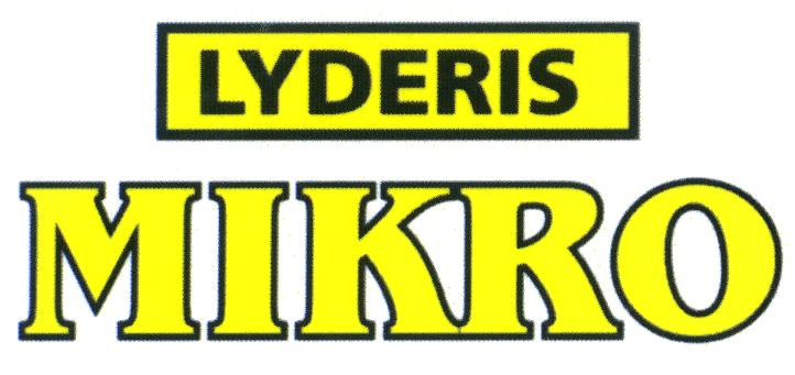Prekės ženklas: LYDERIS MIKRO